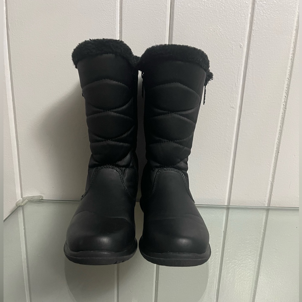 TOTES SISE 6 Women's Black Winter Boots